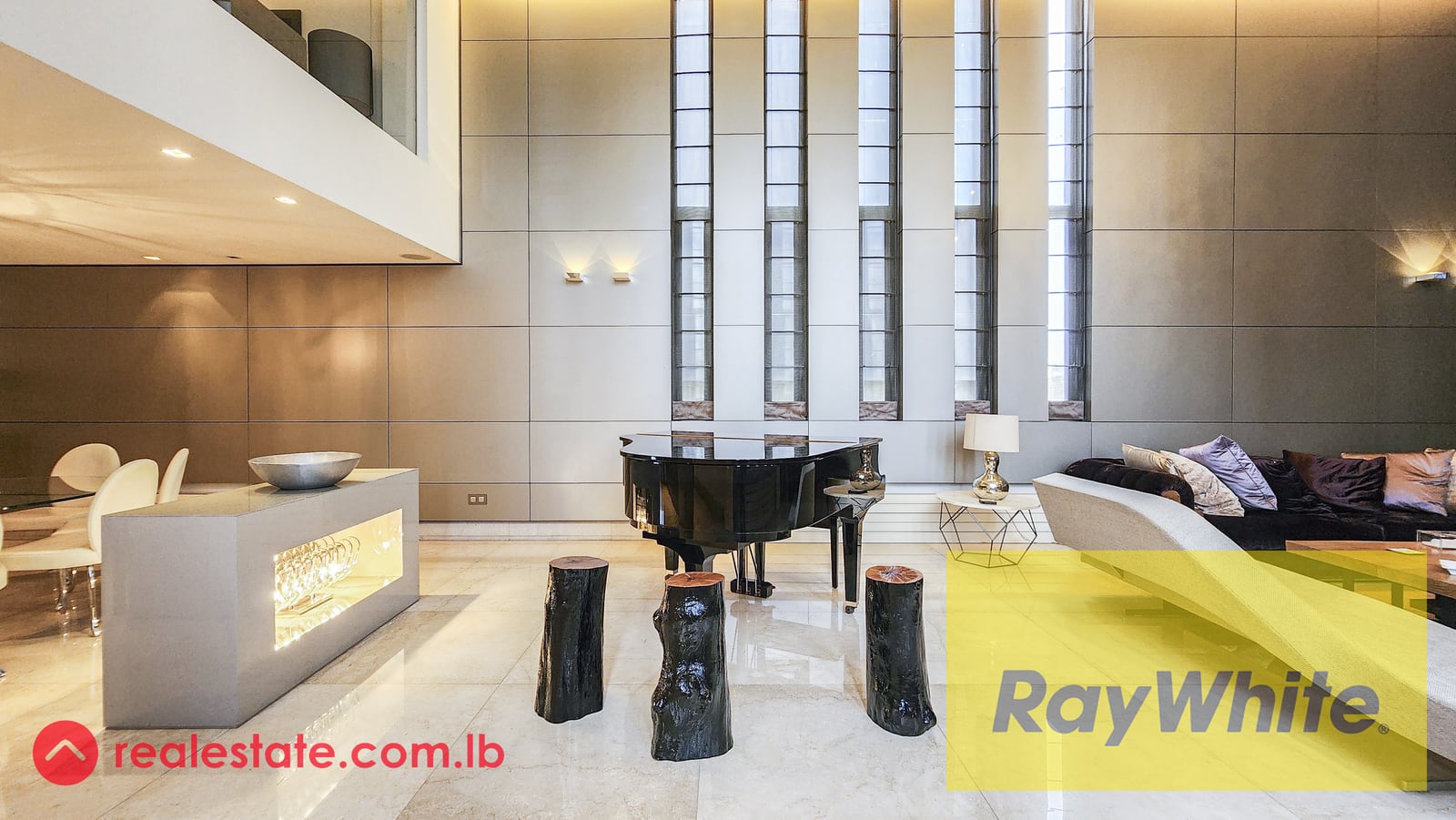 Furnished Quadruplex Penthouse for Rent, in Achrafieh with a Private Pool. — Hub Realtors
