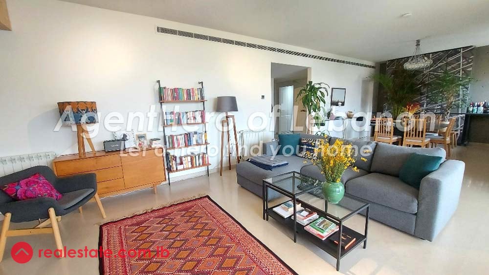 Trendy & Fully Furnished Apt. | Large Terrace | Sea View — Hub Realtors