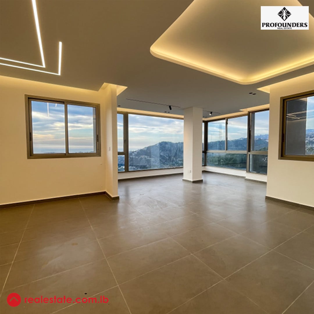 Brand new apartment with view for sale in Mazraat Yachouh — Hub Realtors