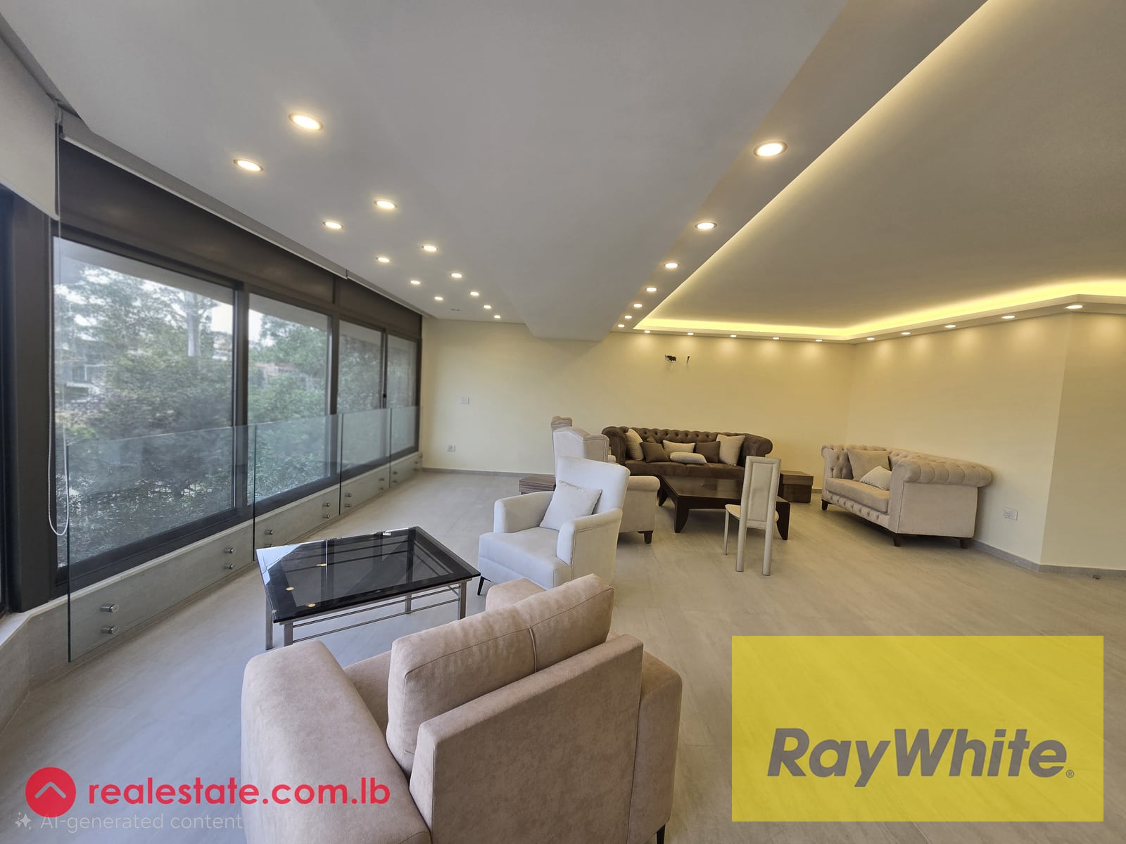 Modern 200 sqm Apartment for Rent in Mtayleb – Panoramic Sea View — Hub Realtors