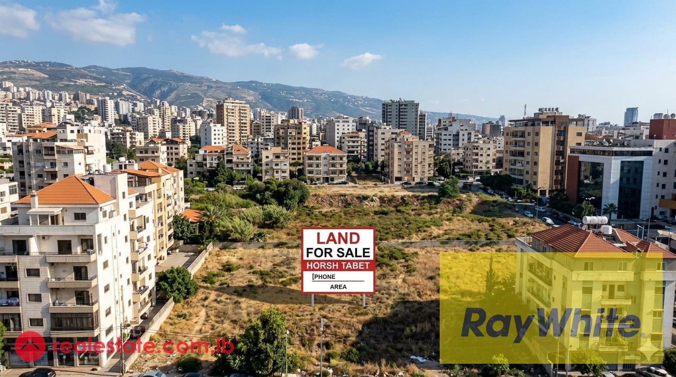 Land for sale in horsh tabet | A12 — Hub Realtors