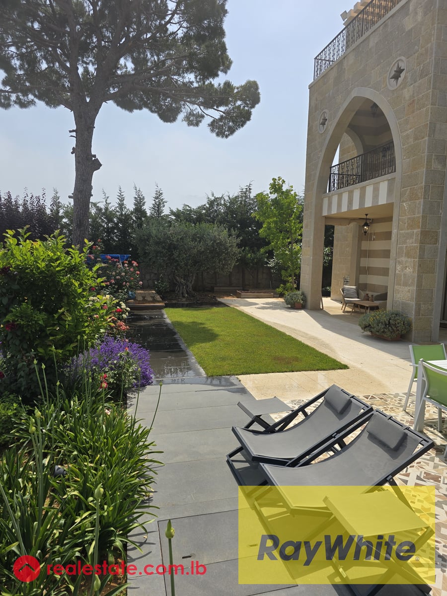 Stunning Villa for Rent in Bikfaiya — Hub Realtors