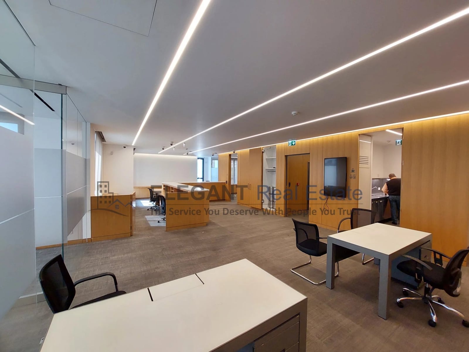 Brand New Furnished Office | 24/7 Electricity | Prime Location — Hub Realtors