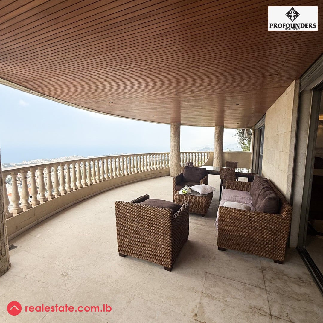 Furnished Apartment with Panoramic View in Biyada — Hub Realtors
