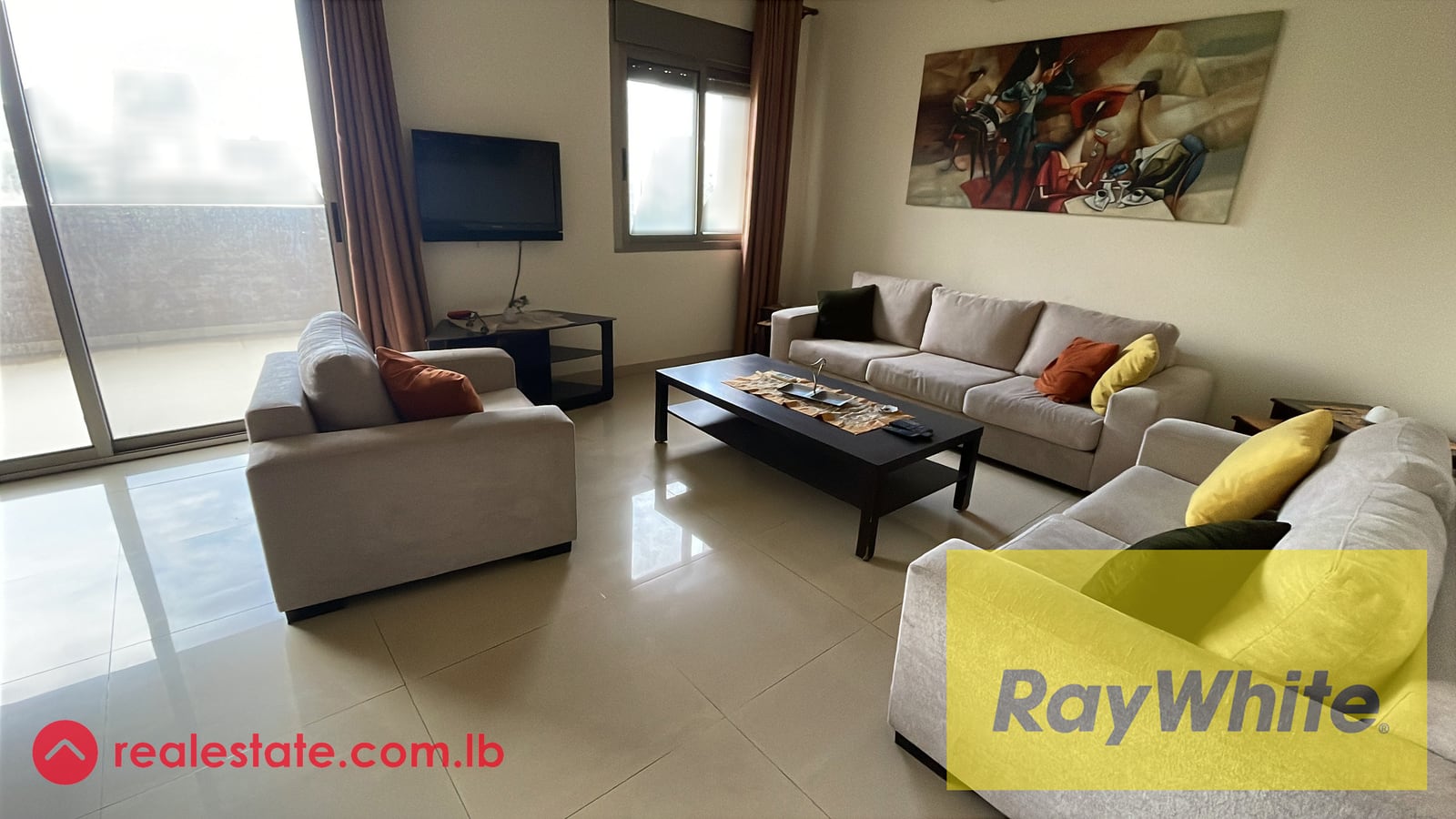 Furnished Apartment for Rent in Antelias | Sea View — Hub Realtors