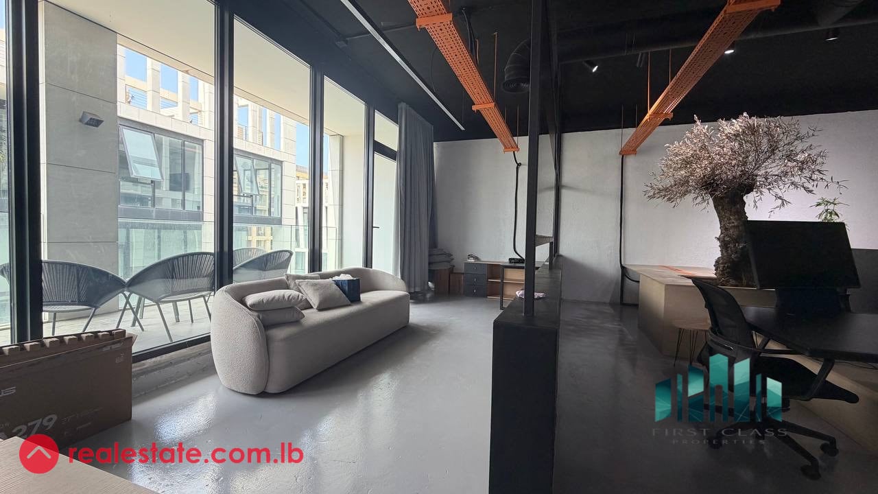 Dbayeh - Waterfront Office for Rent Area 120 sqm ( including balcony ) — Hub Realtors