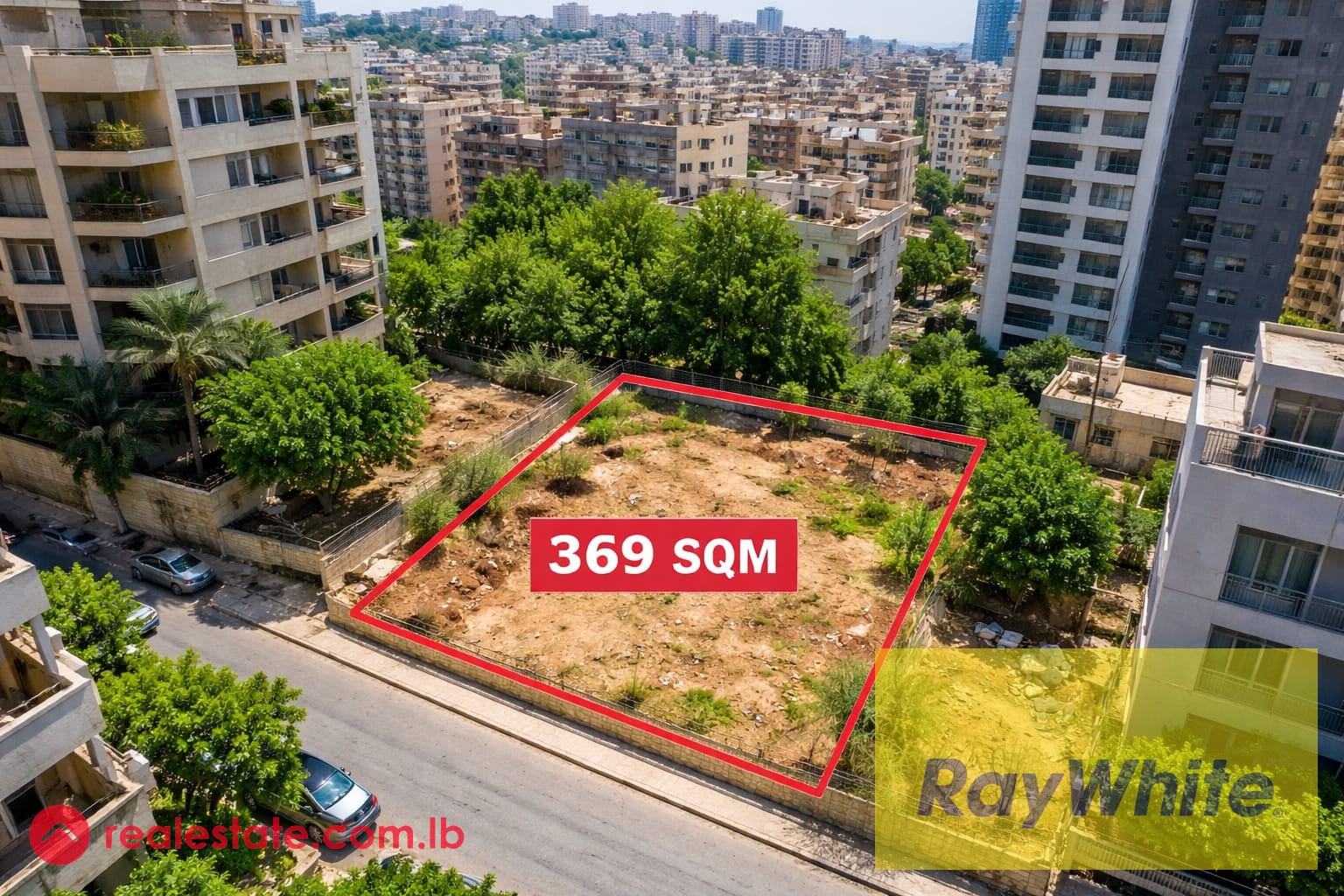 Prime Land for Sale in Achrafieh – Sioufi (Zone 4) — Hub Realtors