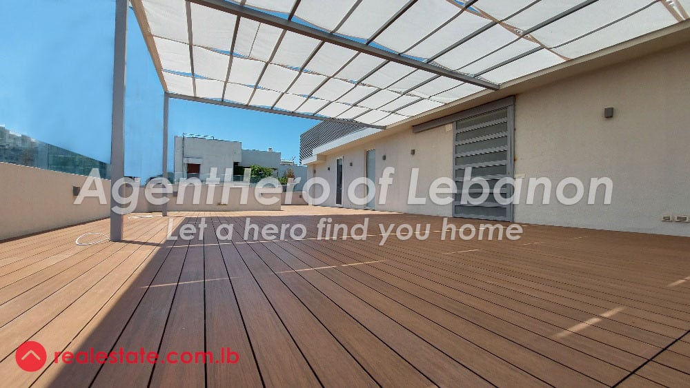Lebanese Rooftop Duplex + 150 sqm Terrace — Hub Realtors