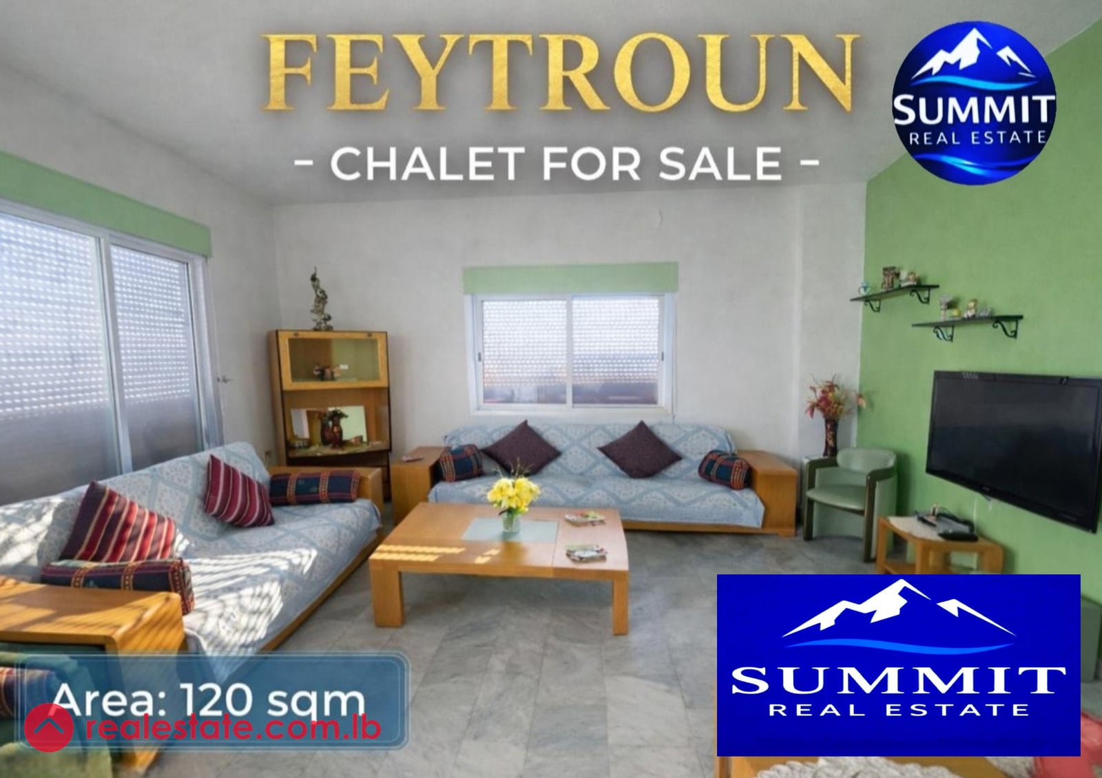 120 SQM Apartment | Open View | Feytroun | Affordable — Hub Realtors