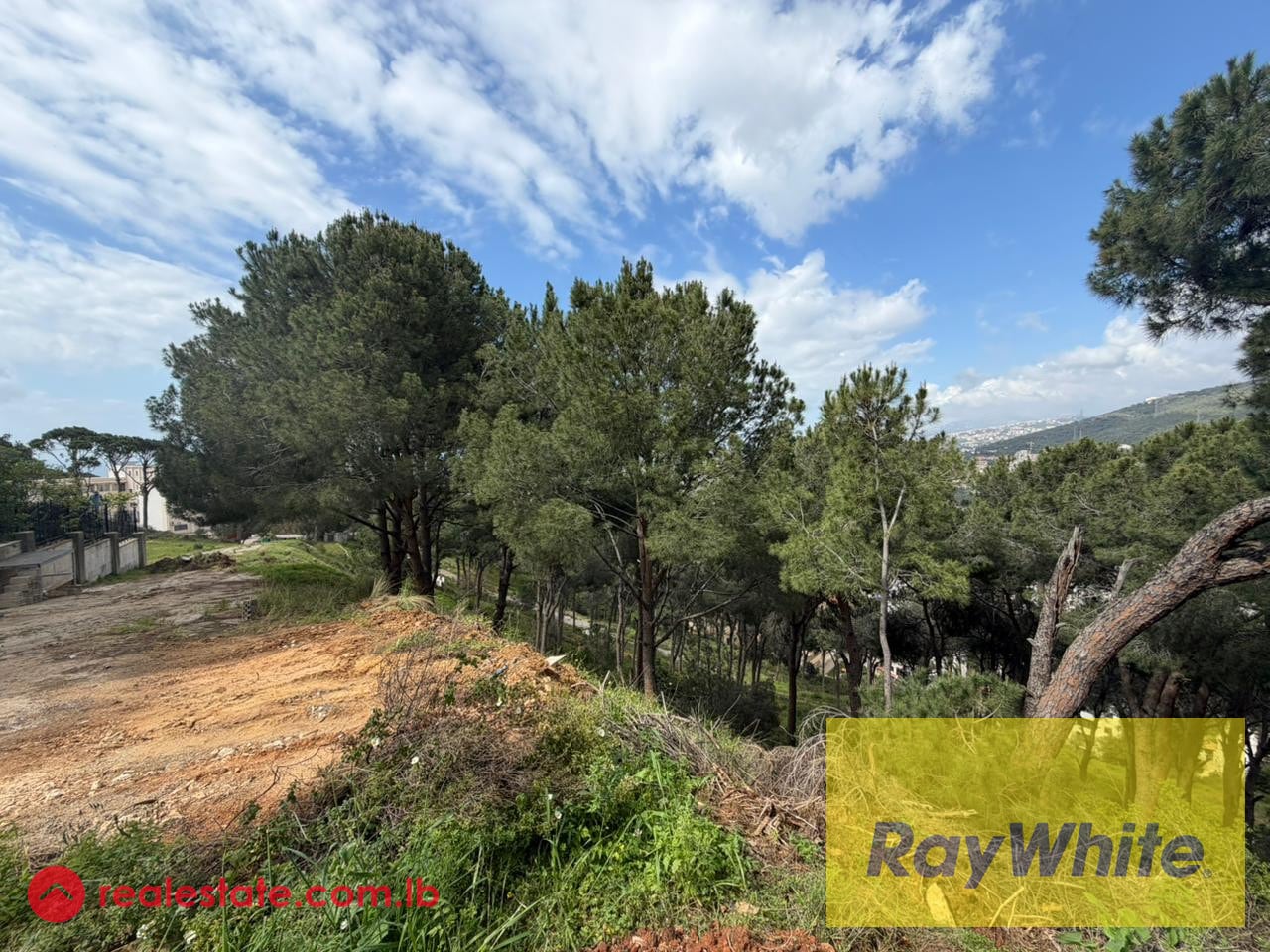 Land for Sale in Ain Saadeh – Sea + Mountain View — Hub Realtors