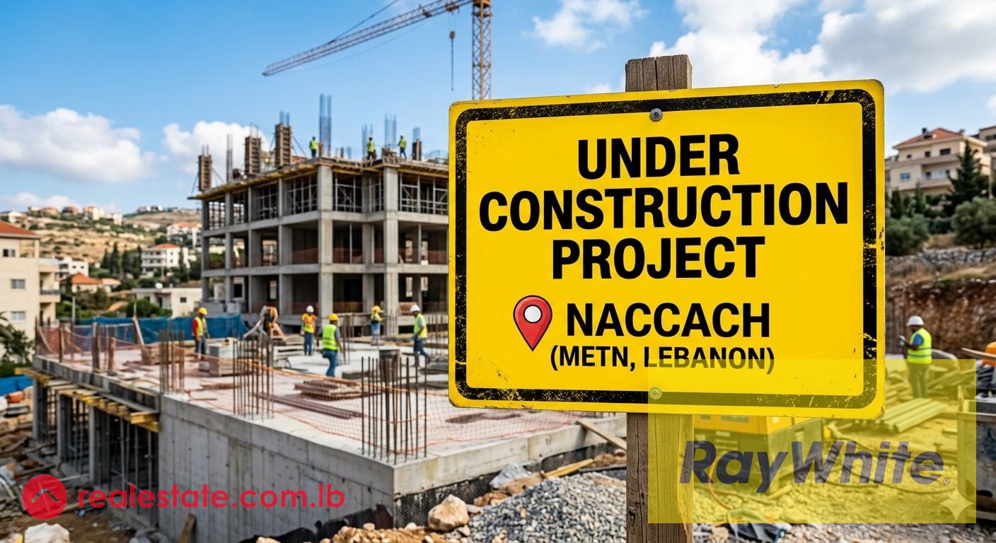 Apartment for Sale in Naccache – Under Construction — Hub Realtors