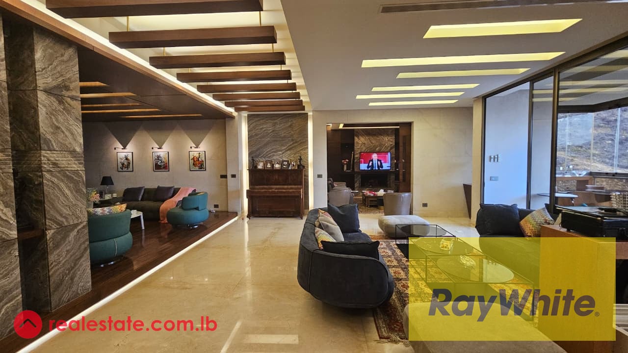 Apartment for Sale in Yarzeh – 420 sqm | Private Garden and Pool — Hub Realtors