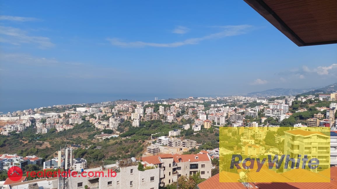 Apartment for sale in Mtayleb with Magical sea view — Hub Realtors