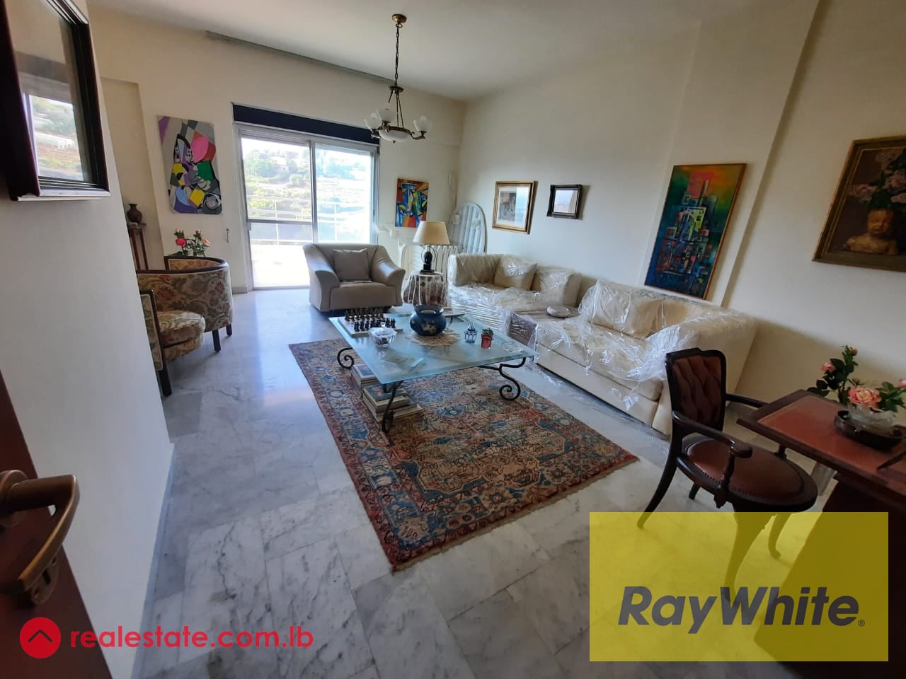 Furnished Apartment for Rent in Naccache – Open Sea & Mountain View — Hub Realtors