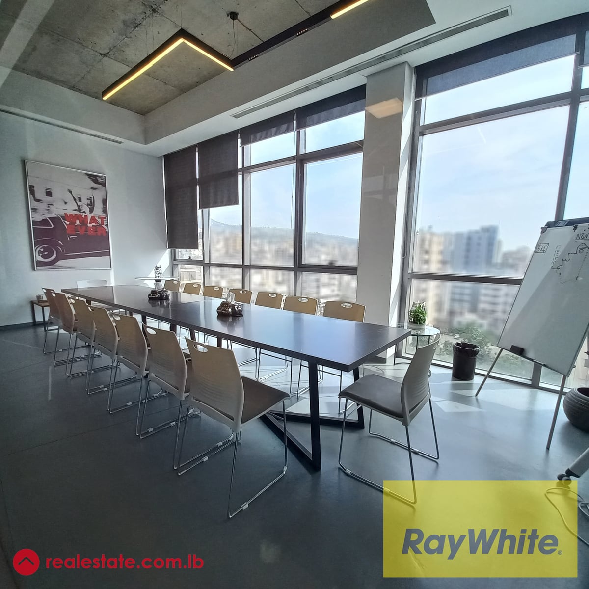 Furnished Office for Rent in Zalka – City And Sea View — Hub Realtors
