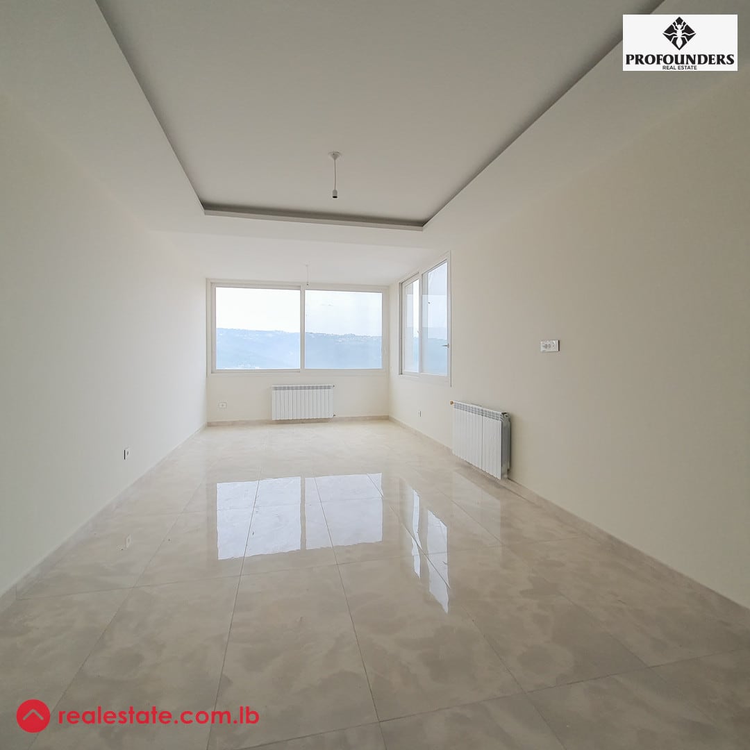 Duplex Apartment with a Terrace & Garden; A Mountain View For sale in Broummana - Oyoun — Hub Realtors