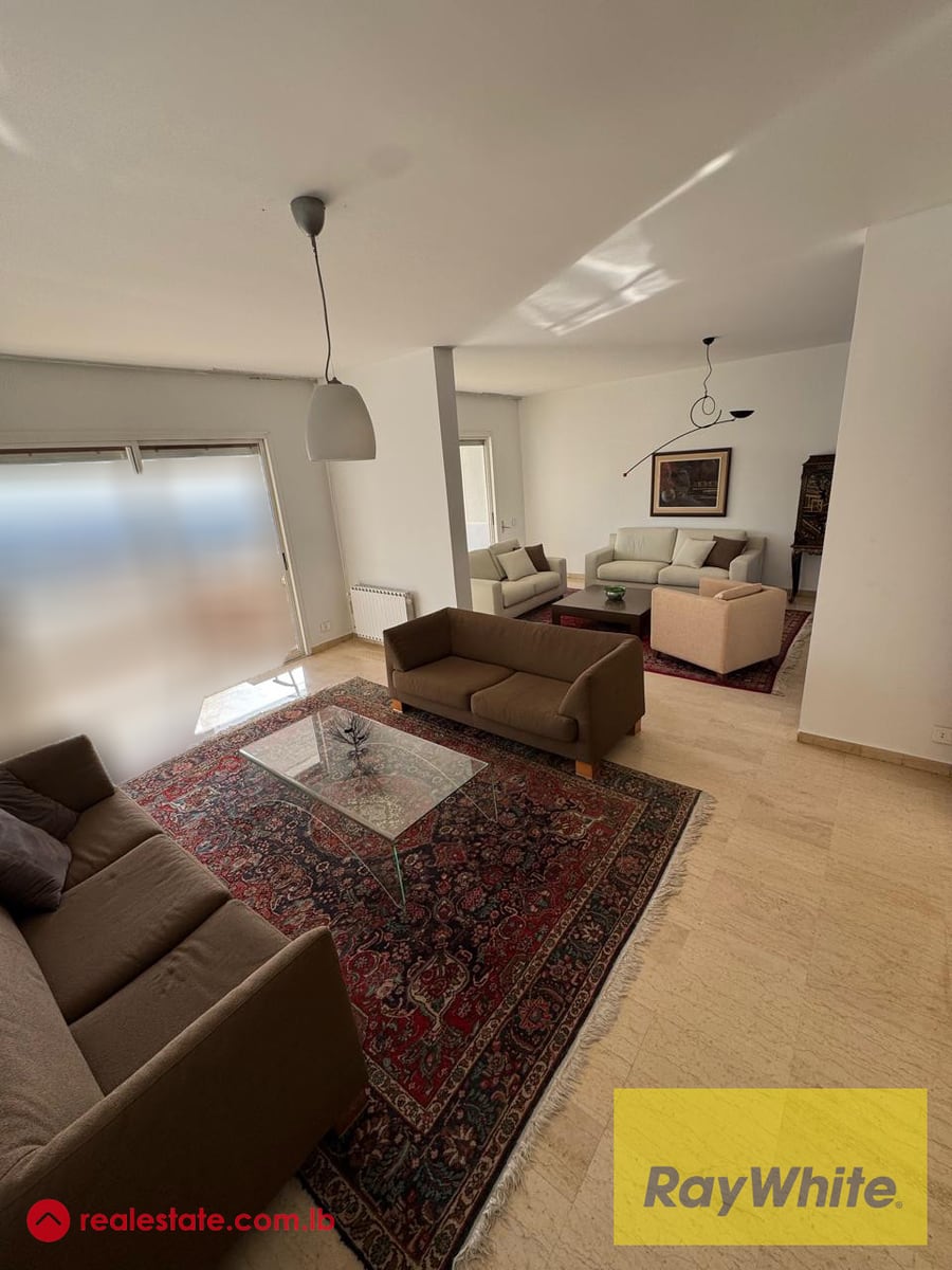Fully Furnished Apartment for Rent in Achrafieh – 200 sqm — Hub Realtors