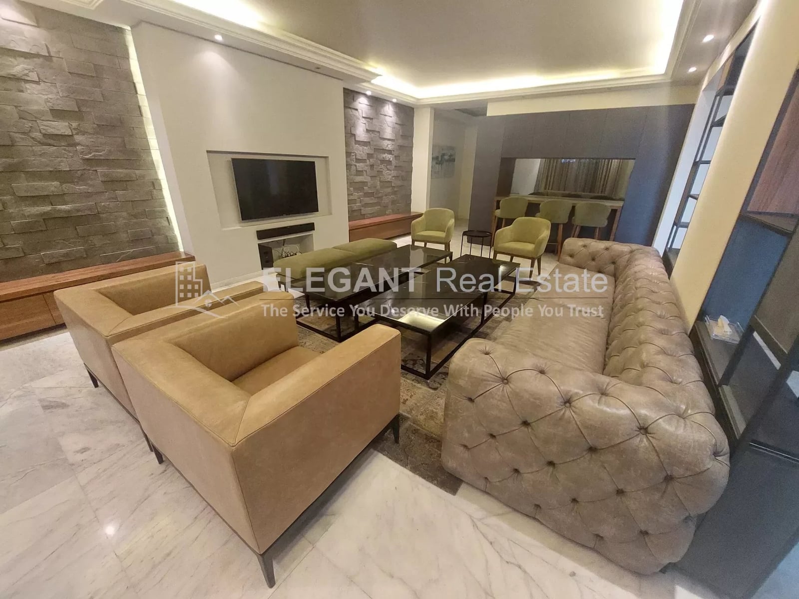 Beautiful Flat | Modern Furniture | Green Sea View — Hub Realtors