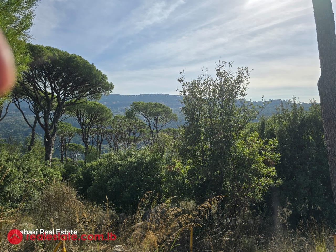 Exceptional Land With Sea View in Baabdat — Hub Realtors