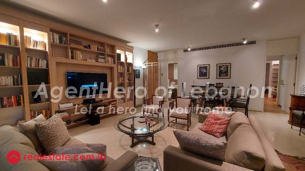 Stylish Fully Furnished Apt in Achrafieh — Hub Realtors