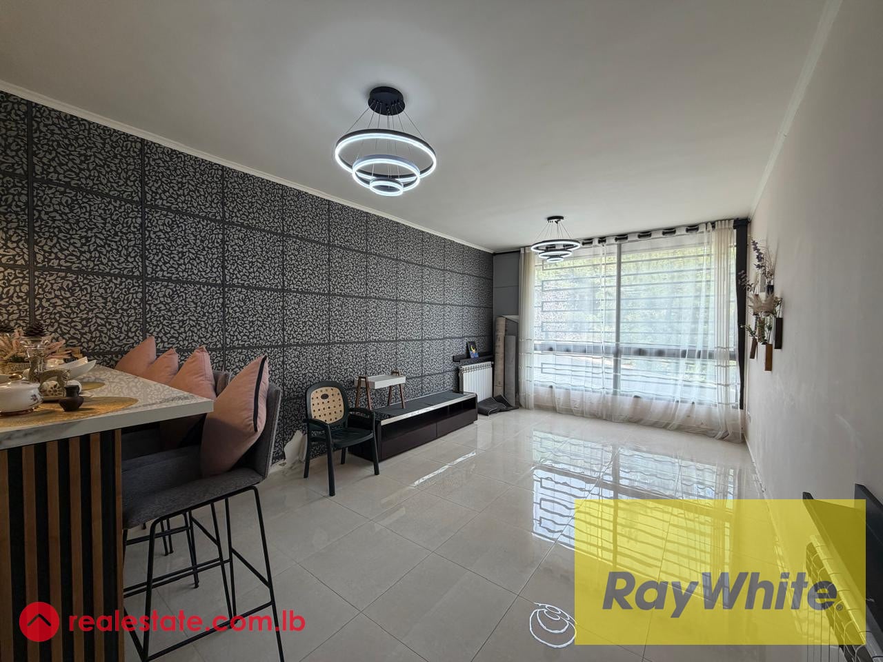 Semi-Furnished Apartment with Terrace for Rent in El Douar — Hub Realtors