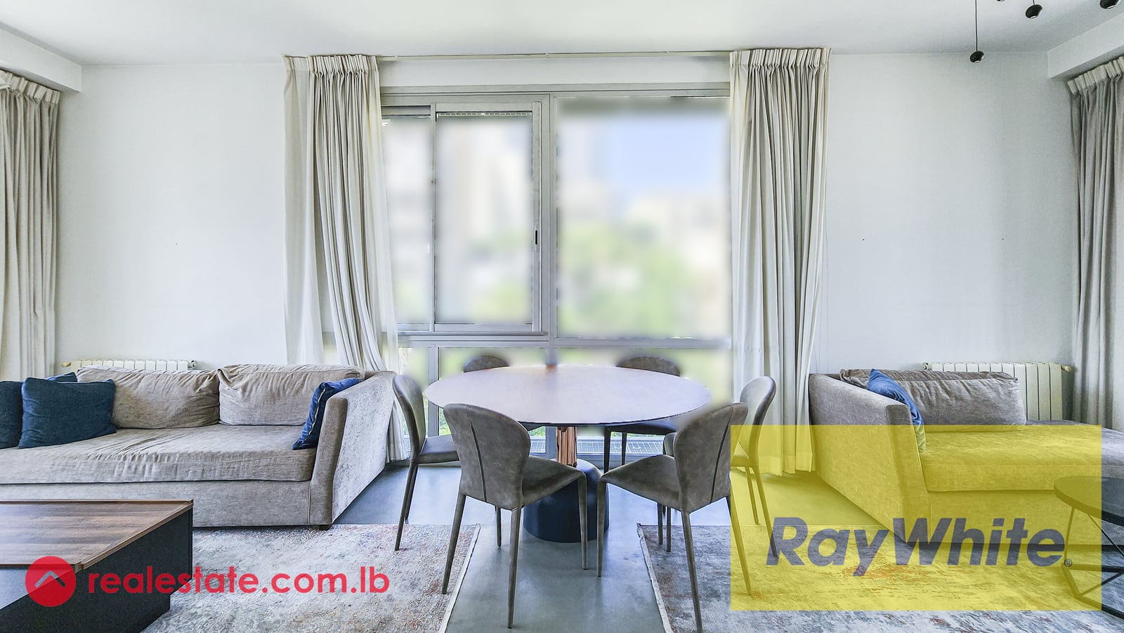 Two Master Bedrooms Apartment For Rent , in Achrafieh with an open View. — Hub Realtors