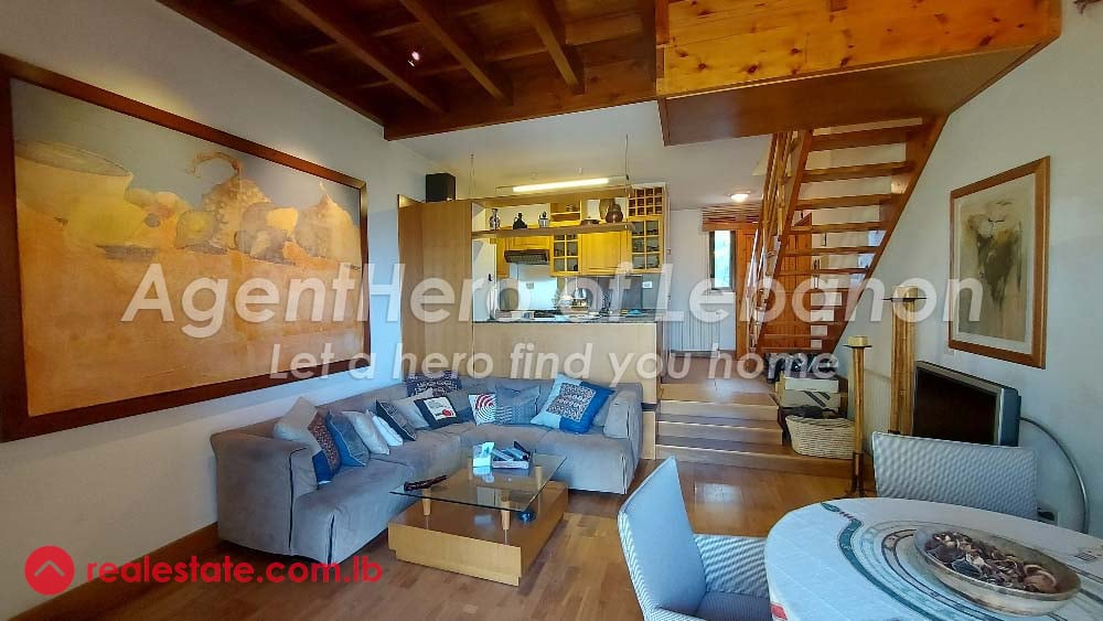Furnished Chalet in Kfardebian With Balcony — Hub Realtors