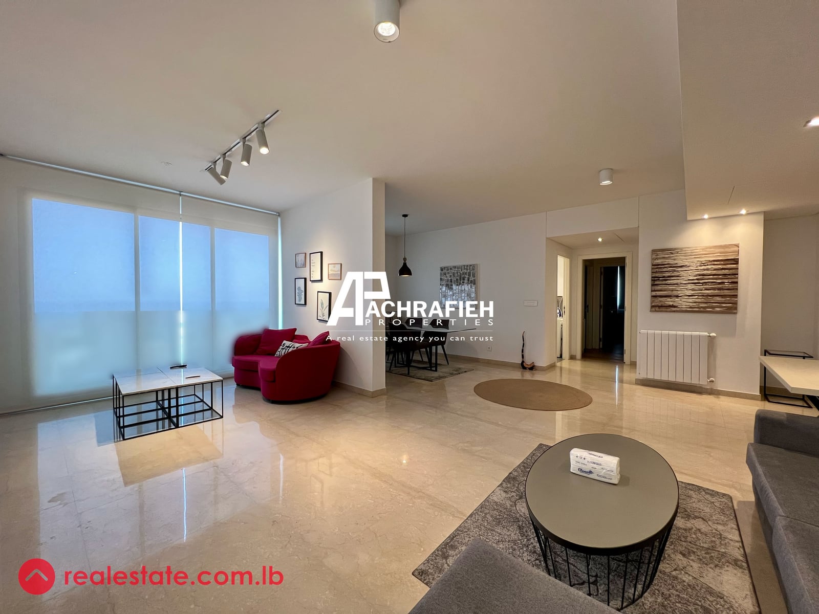 Open Sea&Mountain View | 24/7 Electricity | Mar Mikhael — Hub Realtors