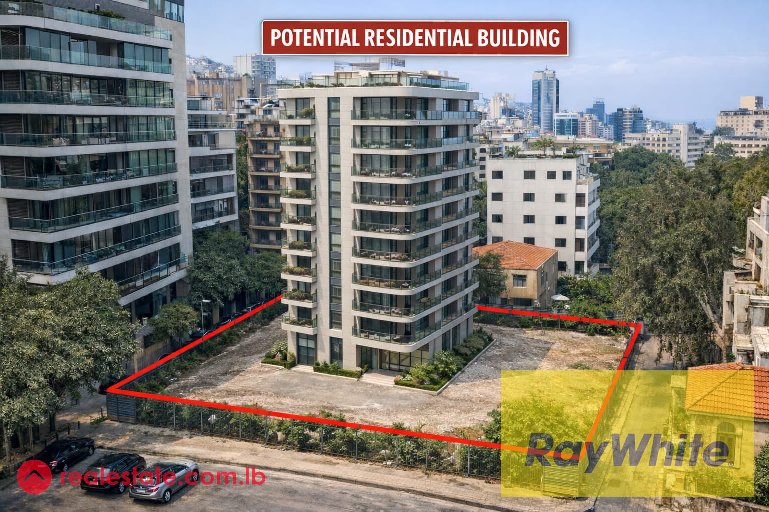 Prime Land for Sale in Achrafieh (Zone 3) — Hub Realtors