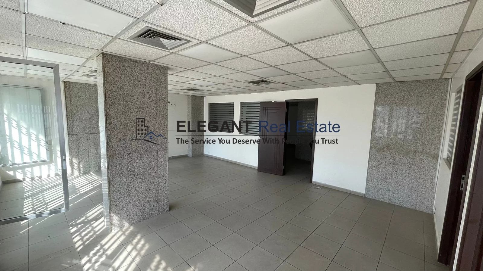 Spacious Retail Space | Safe Room | Main Road — Hub Realtors
