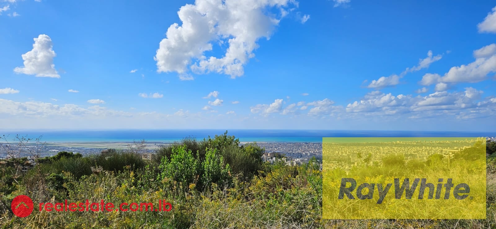 Land for sale in the heart of Yarzeh|sea view|30/90 — Hub Realtors