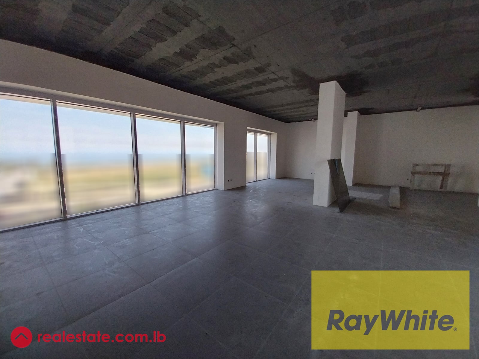 Core And Shell Office For Rent In Dbayeh |Prime location | Sea View| — Hub Realtors