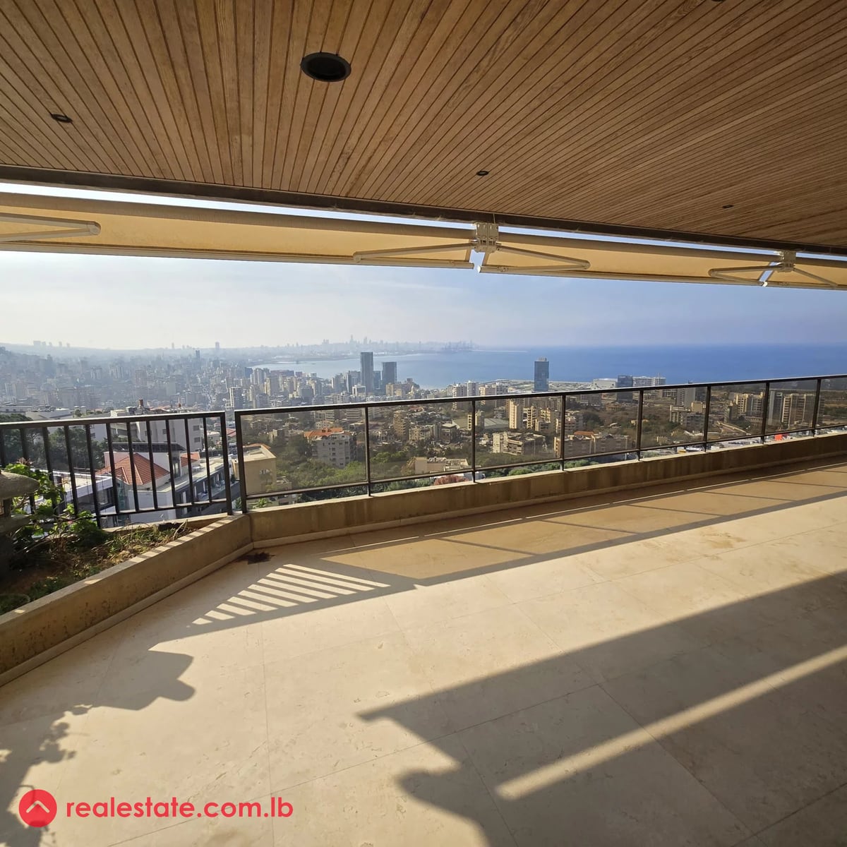 Spacious Apartment In Rabieh with the best Panoramic Sea View! — Hub Realtors