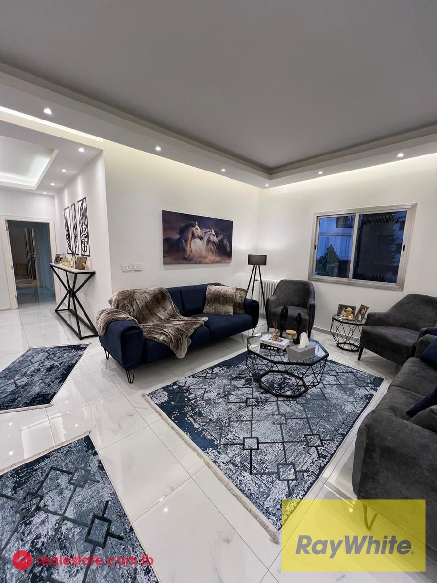 Furnished Renovated Apartment in Mazraat Yachouh For Sale — Hub Realtors