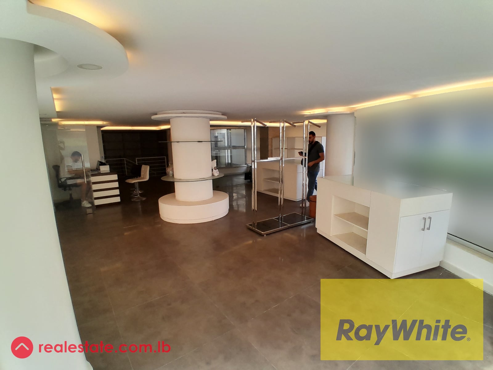 Shop for Rent in Achrafieh – 135 sqm | Furnished | Terrace + Balcony — Hub Realtors